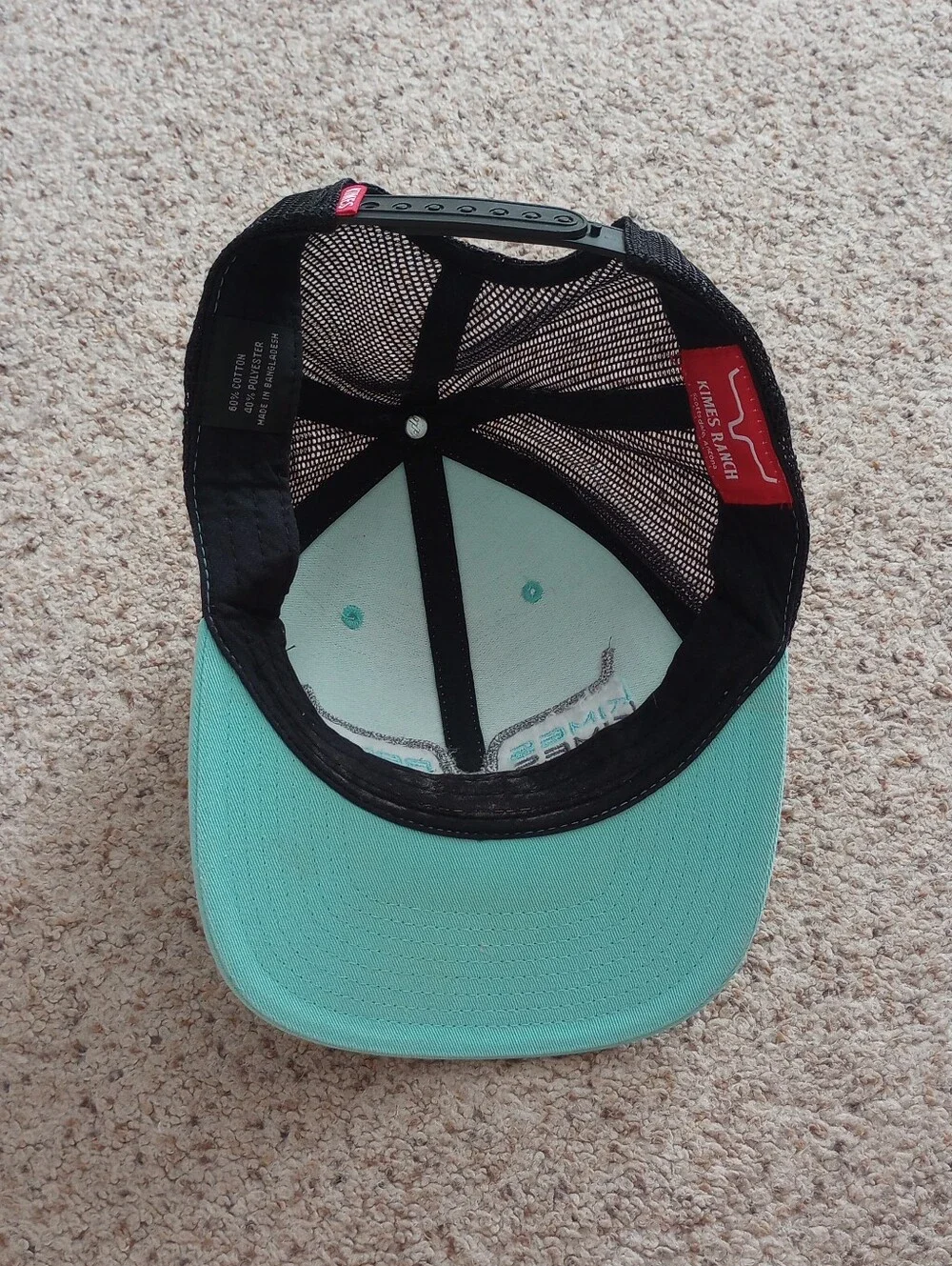 Kimes Ranch Blue Hat Cowboy Cowgirl Western Country Farm Rodeo
